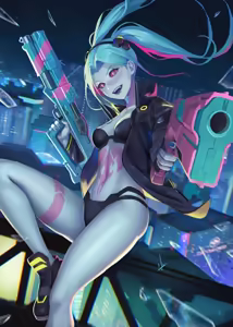 Page 40 of Cyberpunk_Lucy & Rebecca - preview thumbnail