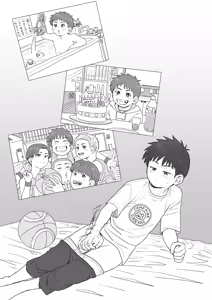 Page 56 of Hotel de no Otanoshimi -K-kun to U-kun wa Nama de Daradara Ikitai- - preview thumbnail