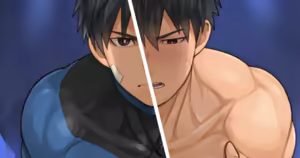 ヒーローで胸コキ — hentai manga cover on Fhentai