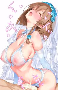 Page 28 of 灯華ちゃんウェディングランジェリー - preview thumbnail
