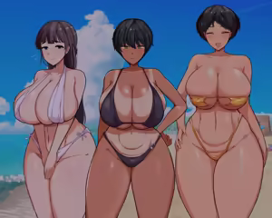 Page 250 of Nagachin Erozaru ga Houkago ni Bakunyuu Doukyuusei x3 to Yarimakutteit | The Long-dicked Perverted Monkey Was Fucking With The The Three Huge Boobed Classmates After Class - preview thumbnail
