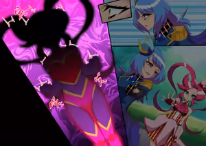 Page 538 of Metamomajishani buzama ni henbo! Watashitachi no karada! Henshin hiroin haiboku-shu - preview thumbnail