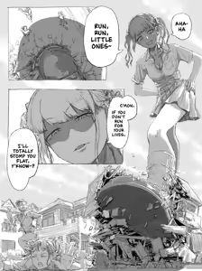 Gyaru JK ga Kobito o Miorosu | High School Gyaru Looking Down on Tinies — hentai manga cover on Fhentai