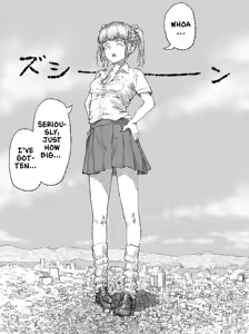 Page 4 of Gyaru JK ga Kobito o Miorosu | High School Gyaru Looking Down on Tinies - preview thumbnail