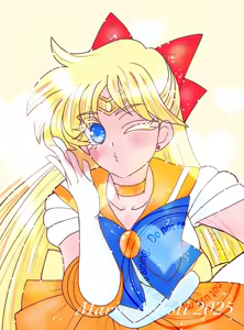 Page 124 of sailor moon art compilation - preview thumbnail