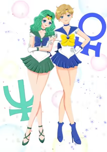 Page 26 of sailor moon art compilation - preview thumbnail