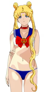 Page 39 of sailor moon art compilation - preview thumbnail