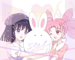 Page 92 of sailor moon art compilation - preview thumbnail