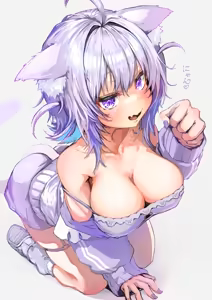 Page 2 of Nekomata Okayu 5 Shuunen Kinen Omake - preview thumbnail