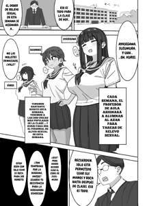 Page 3 of Funinki Seishori Touban Kuroi-chan Tsukatte Iru no wa Class de Ore dake.｜Soy el Único de la Clase que Está Utilizando a la Impopular Alivio Sexual del Personal de Servicio, Kuroh-chan. - preview thumbnail