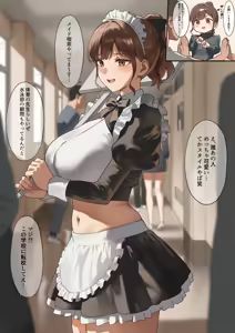 Page 2 of 文化祭の放課後に保健室でメイドコスの先生にご奉仕してもらう話 - preview thumbnail