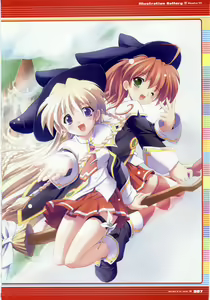 Page 7 of Majokko A La Mode - Visual Fan Book.rar - preview thumbnail