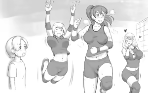 Page 55 of Mama Time - Mamasan Volleyball Hen - preview thumbnail