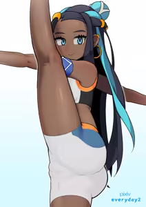 Page 3 of Nessa's match pose - preview thumbnail