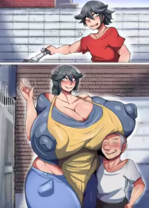 Page 40 of Bakunyū okāsan to erogaki - preview thumbnail