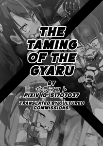 The Taming of the Gyaru — hentai manga cover on Fhentai