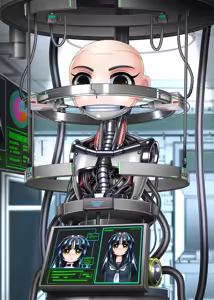 Page 44 of Cyborg Aiko | 机器人蓝子 - preview thumbnail