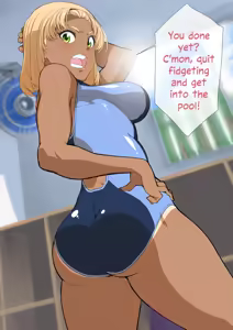 Page 32 of Tomodachi no Mama Roshutsu Jiyuu Kenkyuu | My Summer Research Project ~Public Nudity With My Friend's Mom~ - preview thumbnail