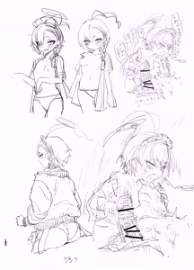 Page 103 of Yanyanyo Byururu Archive Line  Artworks - preview thumbnail