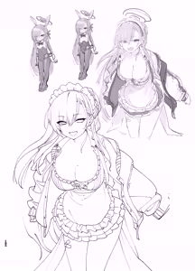 Page 133 of Yanyanyo Byururu Archive Line  Artworks - preview thumbnail