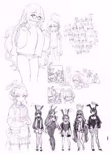 Page 140 of Yanyanyo Byururu Archive Line  Artworks - preview thumbnail