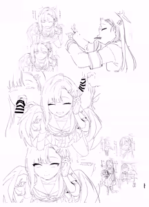 Page 170 of Yanyanyo Byururu Archive Line  Artworks - preview thumbnail