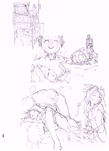 Page 135 of Yanyanyo Byururu Archive Line Artworks - preview thumbnail