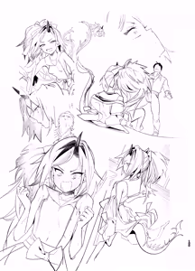 Page 138 of Yanyanyo Byururu Archive Line Artworks - preview thumbnail