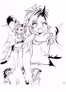 Page 52 of Yanyanyo Byururu Archive Line Artworks - preview thumbnail