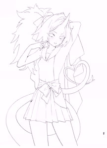 Page 76 of Yanyanyo Byururu Archive Line Artworks - preview thumbnail