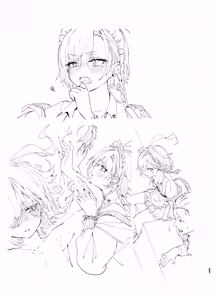Page 10 of Yanyanyo Byururu Archive Line Artworks - preview thumbnail