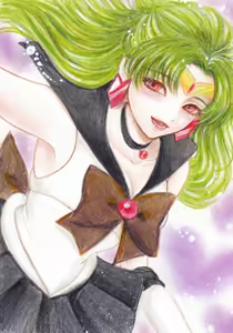 Page 62 of sailor moon art compilation - preview thumbnail
