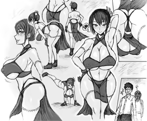 Page 10 of 魔狩屋マトナ(霧の異界編) 霧の異界③〜異形の牛人に敗北するマトナ〜 - preview thumbnail