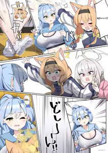 Page 14 of Futanari Mari-chan ga Osaru-san ni Naranai You ni Ganbaru Manga - preview thumbnail