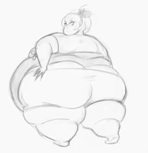 Page 138 of Fat Pokemon Gym Leader Bea - preview thumbnail