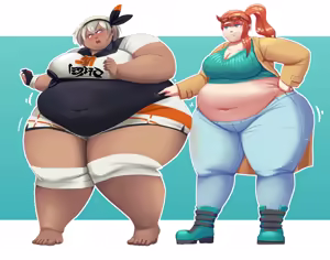 Page 215 of Fat Pokemon Gym Leader Bea - preview thumbnail