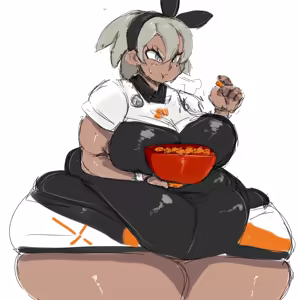 Page 252 of Fat Pokemon Gym Leader Bea - preview thumbnail