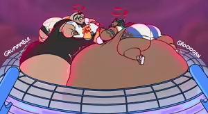 Page 52 of Fat Pokemon Gym Leader Bea - preview thumbnail