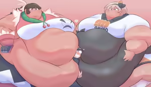 Page 64 of Fat Pokemon Gym Leader Bea - preview thumbnail