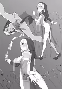Page 36 of ハロウィン露出ドスケベシスターおほ声イン●タエロ配信 - preview thumbnail