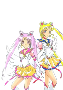 Page 2 of sailor moon art compilation - preview thumbnail