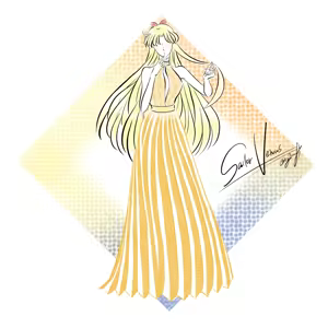 Page 48 of sailor moon art compilation - preview thumbnail