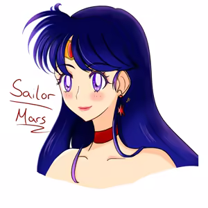 Page 57 of sailor moon art compilation - preview thumbnail