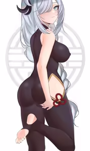 Page 22 of Shenhe（申鹤）R-18G collection - preview thumbnail