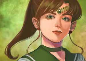 Page 18 of sailor moon art compilation - preview thumbnail