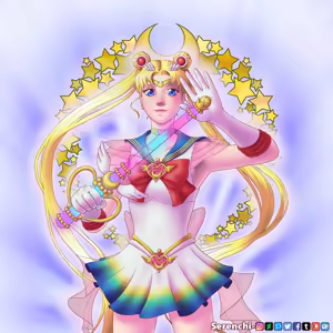 Page 63 of sailor moon art compilation - preview thumbnail
