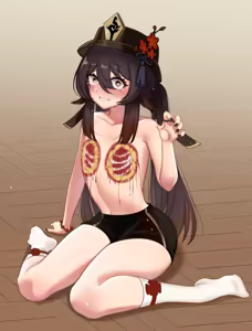 Page 6 of Hutao（胡桃）+ Fischl（菲谢尔) R-18G collection - preview thumbnail