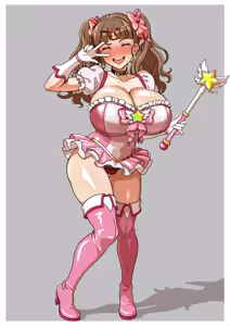 魔法少女ラブリー♥ナオ 全10枚 - hentai manga cover image