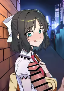 Page 18 of 裏垢で知り合ったおじさんにフェラチオをするシェムハ - preview thumbnail