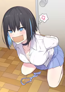 縛られちゃうクール女子 氷ちゃん — hentai manga cover on Fhentai